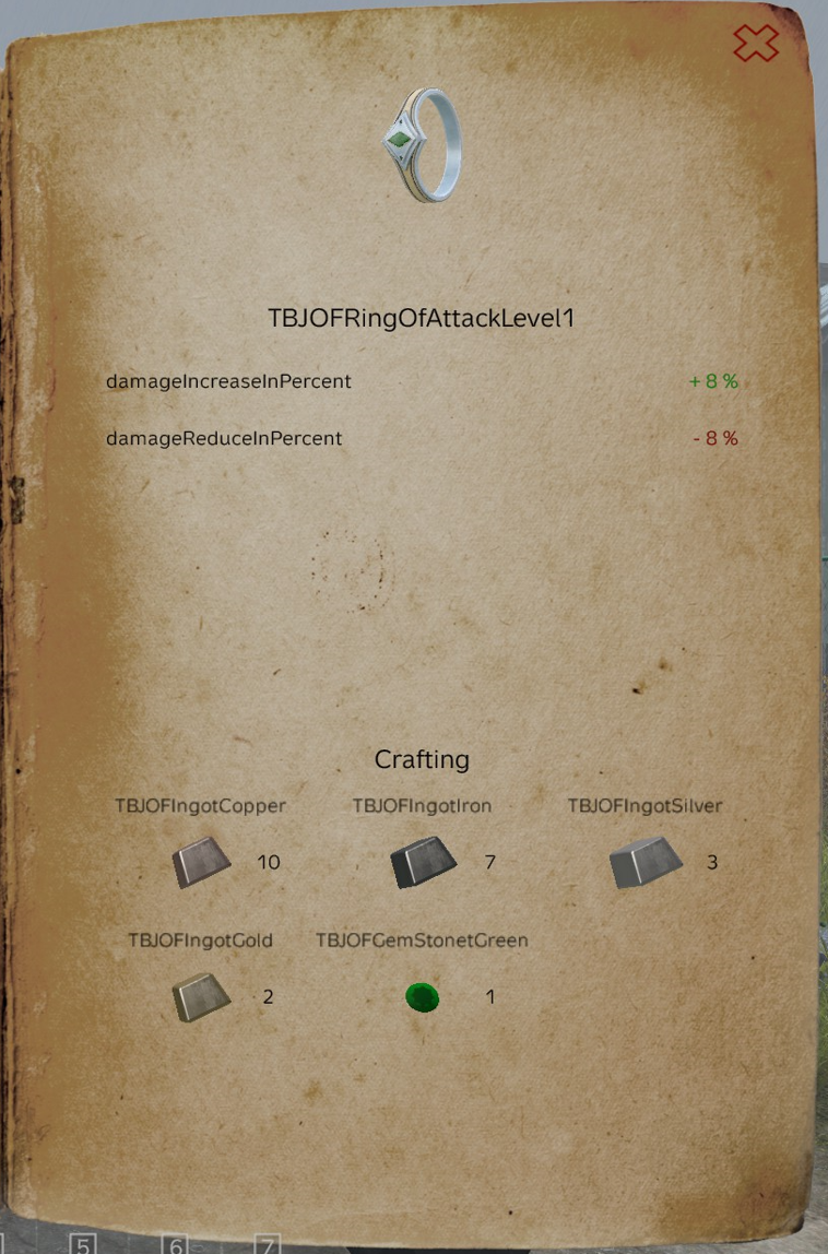Ring of Attack Level 1