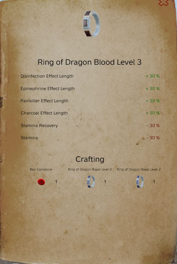 Ring of DragonBlood Level 3
