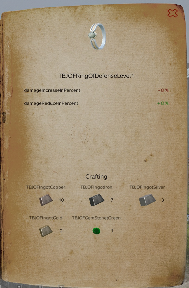 Ring of Defense Level 1