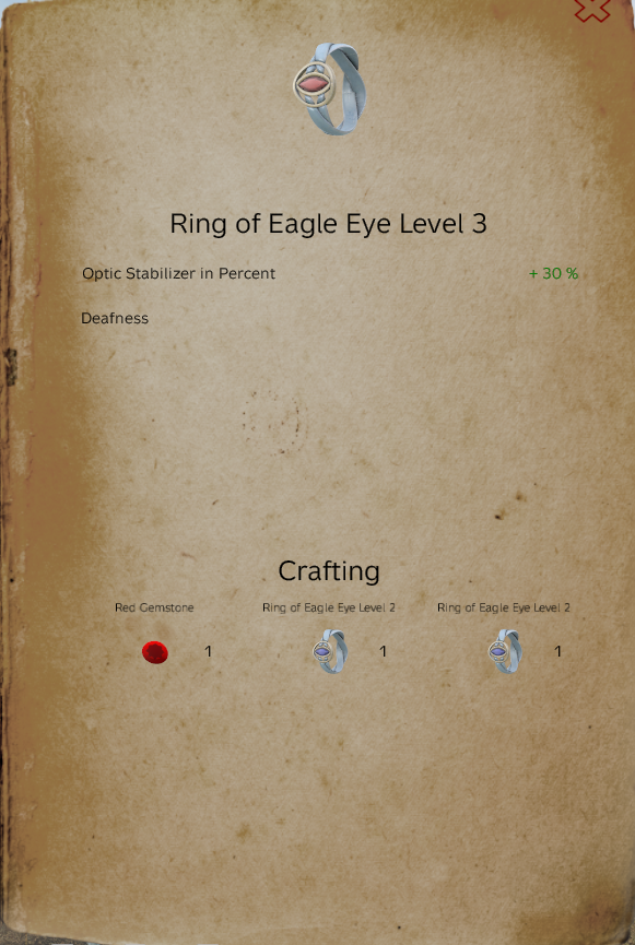 Ring of Eagle Eye Level 3