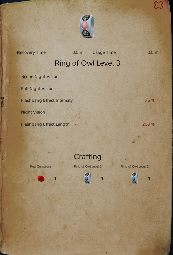 Ring of Owl Level 3