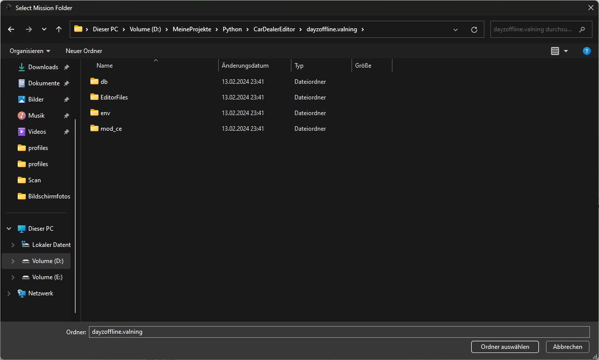 SelectMPMissionFolder